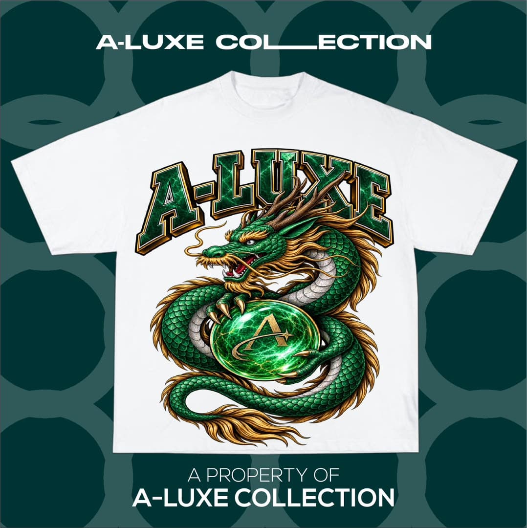 A-LUXE TEE'S (Green Dragon)